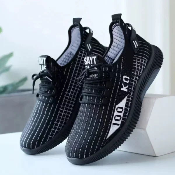 Soft soled spring and autumn old cloth shoes Breathable mesh shoes non-slip wear-resistant casual low-top shoes work shoes - Image 5