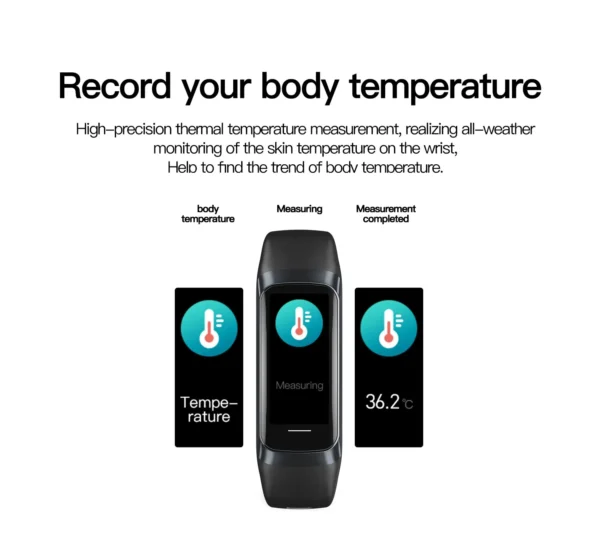 LIGE Amoled Smart Watch Men 2023 Smart Band Women Heart Rate Blood Smartwartch Waterproof Smart Bracelet Sport Fitness Tracker - Image 5