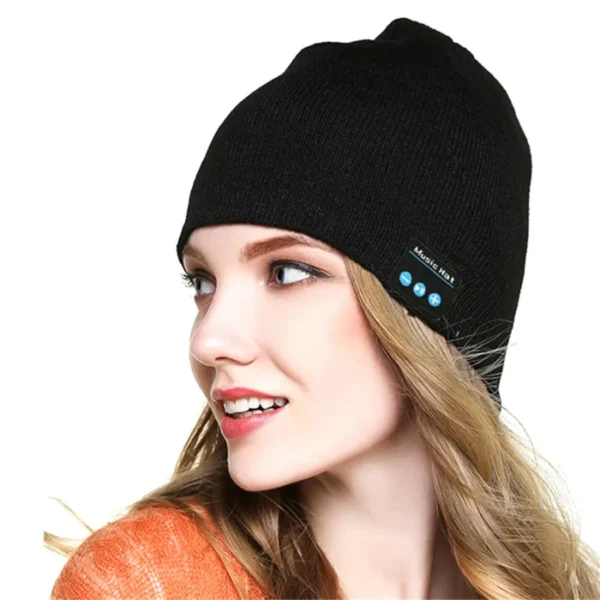 Bluetooth Headphone Wireless Smart Cap Headset Warm Beanie Speaker Hunting Camping Running Music Earphone Hat Rechargeable - Image 3