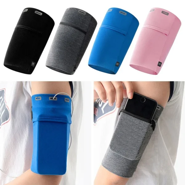 Running Mobile Phone Arm Bag Universal Breathable Sports Accessories Armband Jogging Bag Phone Armband Case Outdoor Arm Bag - Image 2