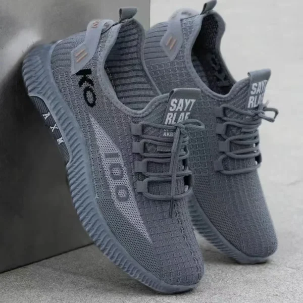 Soft soled spring and autumn old cloth shoes Breathable mesh shoes non-slip wear-resistant casual low-top shoes work shoes - Image 2