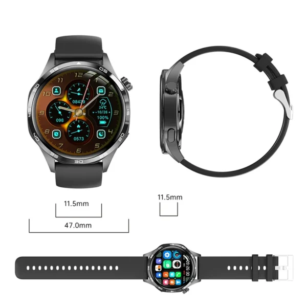 For HUAWEI GT5 Pro GPS NFC Smart Watch Men 360*360 AMOLED Screen Heart rate Bluetooth Call IP67 Waterproof Man Smartwatch 2024 - Image 6