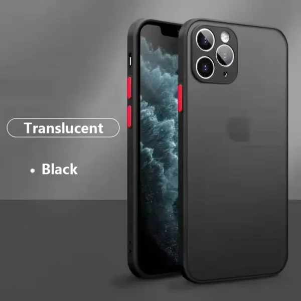 New Armor Bumper Shockproof Phone Case For iPhone 15 11 12 13 Mini 14 Pro XR X Xs Max 7 8 Plus SE 2020 Silicone Hard Cover Capa - Image 3