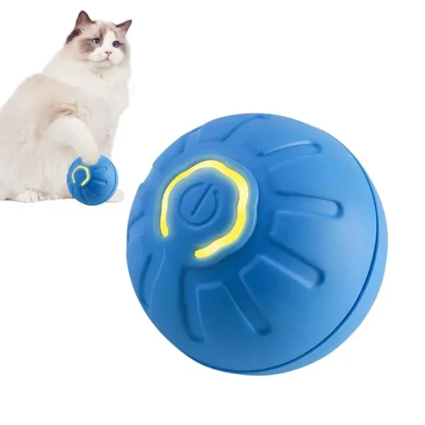 Automatic Moving Dog Toy Ball Smart USB Jumping Rotating Interactive Dog Chew Toy Ball for Puppy Ball Toys - Image 4